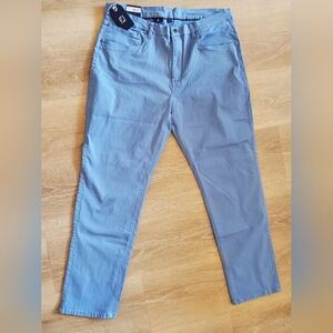 FootJoy Men's Cotton Twill 5-Pocket Golf Pants Blue Lagoon - 38 X 32 - NWT